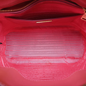 Pre-owned Prada Promenade Orange SAFFIANO patent BN2567 shoulderbag | stylenewstar