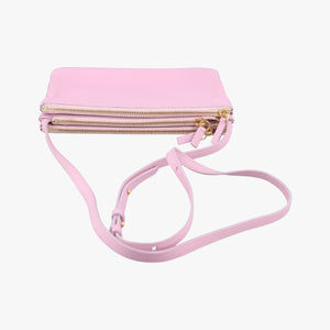 Pre-owned Celine TRIO Pink Leather shoulderbag | stylenewstar