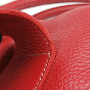 Vintage Ferragamo Sofia Red Leather handbag | stylenewstar