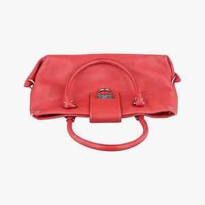 Vintage Ferragamo Sofia Red Leather handbag | stylenewstar