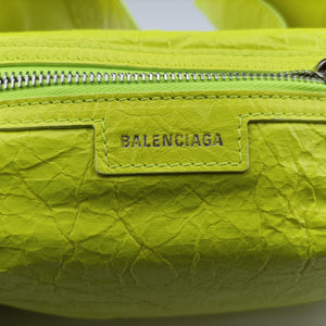 Pre-owned Balenciaga Superbusy XS Sling Bag Yellow leather 568008 shoulderbag | stylenewstar