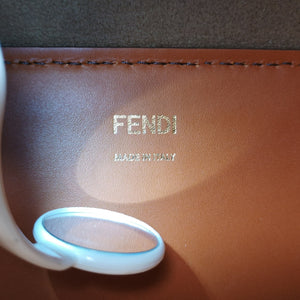 Pre-owned Fendi Sunshine Brown Leather 8BH372 handbag | stylenewstar