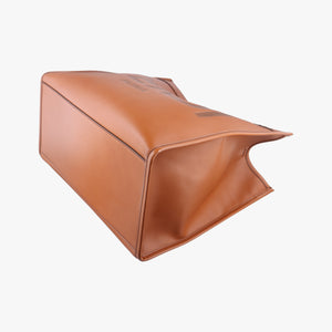 Pre-owned Fendi Sunshine Brown Leather 8BH372 handbag | stylenewstar