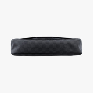 Pre-owned Louis Vuitton DANIEL MM Noir Damier GRAPHITE N58029 shoulderbag | stylenewstar