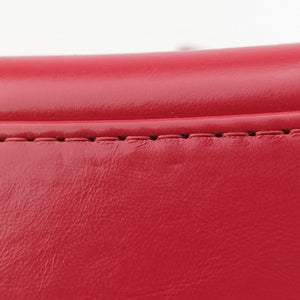 Vintage Chanel Gabrielle Red Leather A91810 shoulderbag | stylenewstar
