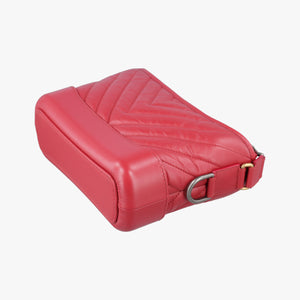 Vintage Chanel Gabrielle Red Leather A91810 shoulderbag | stylenewstar