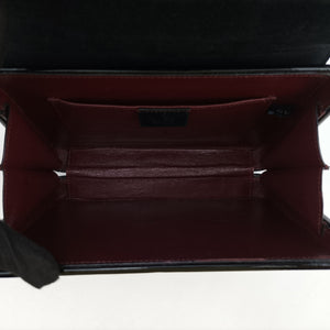 Pre-owned Gucci Sylvie 1969 Black Patent 589479 handbag | stylenewstar