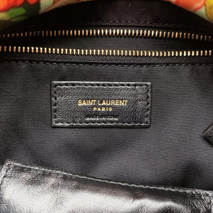 Pre-owned Yves Saint Laurent Jamie Floral Multicolour Satin shoulderbag | stylenewstar