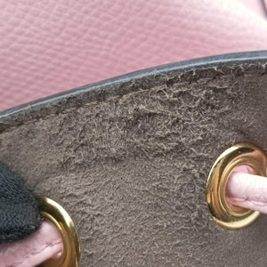 Pre-owned Fendi Mon Tresor Mini Bucket Pink Leather 8BS010 shoulderbag | stylenewstar