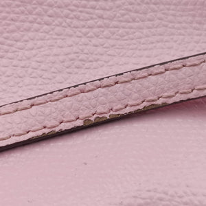 Pre-owned Fendi Mon Tresor Mini Bucket Pink Leather 8BS010 shoulderbag | stylenewstar