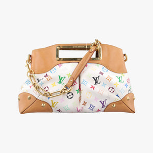 Vintage Louis Vuitton JUDY MM white Monogram Multicolor M40255 shoulderbag | stylenewstar