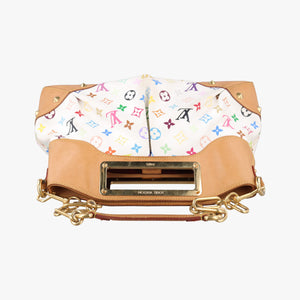 Vintage Louis Vuitton JUDY MM white Monogram Multicolor M40255 shoulderbag | stylenewstar