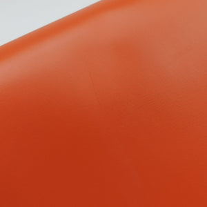 Pre-owned Celine Chain Claude Triomphe Orange Leather shoulderbag | stylenewstar