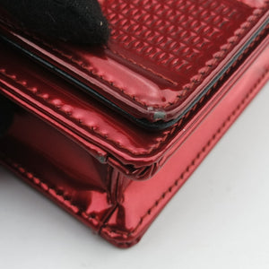 Secondhand Christian Dior DIORAMA Red Enamel shoulderbag | stylenewstar