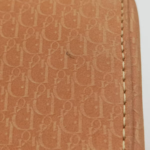 Pre-owned Christian Dior Lady Dior Camel Suede × Patent shoulderbag | stylenewstar