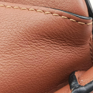 Pre-owned Loewe Puzzle Brown Leather shoulderbag | stylenewstar