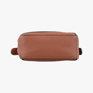 Pre-owned Loewe Puzzle Brown Leather shoulderbag | stylenewstar