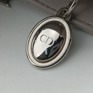 Vintage Christian Dior Lady Dior Grey lambskin handbag | stylenewstar