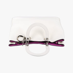 Secondhand Christian Dior Diorissimo White Leather shoulderbag | stylenewstar