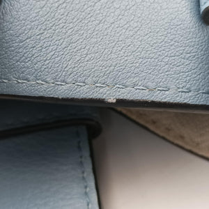 Pre-owned Loewe hammock Blue leather shoulderbag | stylenewstar