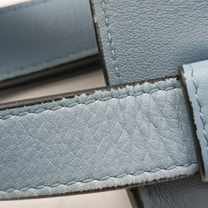 Pre-owned Loewe hammock Blue leather shoulderbag | stylenewstar