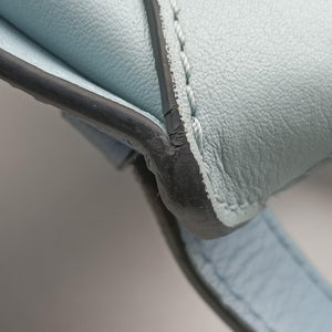 Pre-owned Loewe hammock Blue leather shoulderbag | stylenewstar