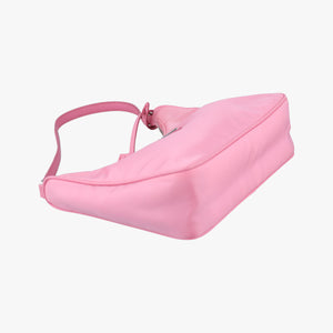 Secondhand Prada Re-Edition 2005 Hobo Pink Nylon×leather 1NE515 handbag | stylenewstar
