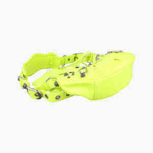 Vintage Balenciaga Le Cagole Green lambskin shoulderbag | stylenewstar