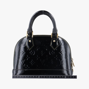 Secondhand Louis Vuitton Alma BB Black Vernis handbag | stylenewstar
