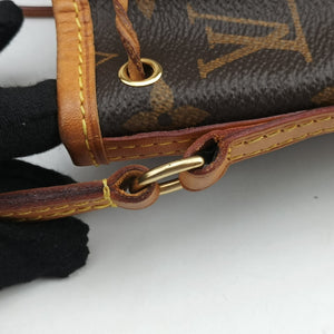Pre-owned Louis Vuitton Nano Noe Brown Monogram canvas M41346 shoulderbag | stylenewstar
