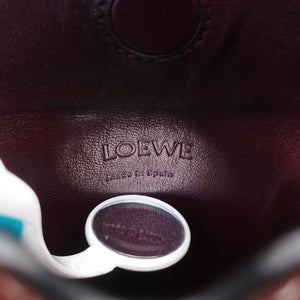 Pre-owned Loewe GATE POCKET Brown Leather shoulderbag | stylenewstar