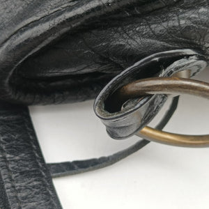 Pre-owned Balenciaga Classic City Mini Black lambskin shoulderbag | stylenewstar