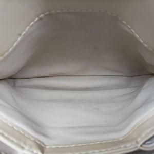 Pre-owned Louis Vuitton Mini Linda Ivory x Multicolor Cotton x Velvet x Leather M95207 handbag | stylenewstar