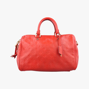 Pre-owned Louis Vuitton Speedy Bandouliere30 Orian Monogram Empreinte M40756 handbag | stylenewstar