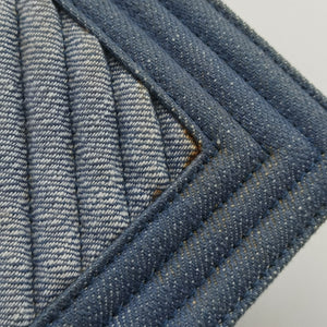 Pre-owned Chanel BOY CHANEL Blue Denim A67086 shoulderbag | stylenewstar