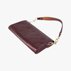 Pre-owned Louis Vuitton Sunset Boulevard Rouge Fauvist Vernis M91679 shoulderbag | stylenewstar