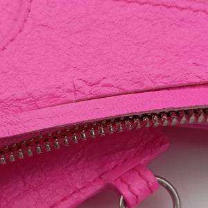 Pre-owned Balenciaga Le Cagole Pink lambskin shoulderbag | stylenewstar