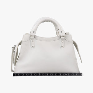 Secondhand Balenciaga Neo Classic City S White Leather 638521 shoulderbag | stylenewstar