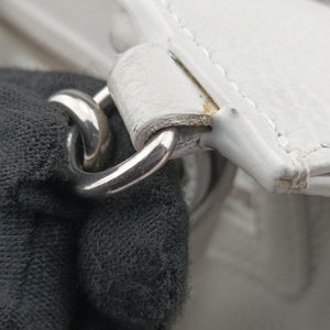 Secondhand Balenciaga Neo Classic City S White Leather 638521 shoulderbag | stylenewstar