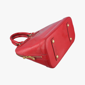 Secondhand Louis Vuitton Alma PM pomme d'amour Vernis M90096 handbag | stylenewstar