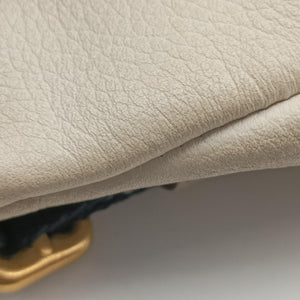 Pre-owned Gucci Print White Leather 530412 bum bag/waist bag | stylenewstar