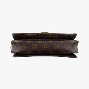 Pre-owned Louis Vuitton Pochette Metis MM Brown Monogram Canvas M44875 shoulderbag | stylenewstar