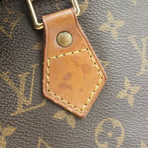Pre-owned Louis Vuitton Speedy 30 BROWN Monogram Canvas M41528 handbag | stylenewstar