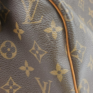 Pre-owned Louis Vuitton Speedy 30 BROWN Monogram Canvas M41528 handbag | stylenewstar