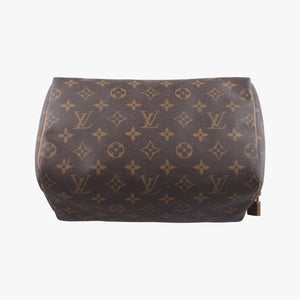 Pre-owned Louis Vuitton Speedy 30 BROWN Monogram Canvas M41528 handbag | stylenewstar