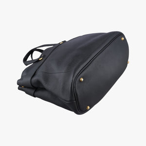 Pre-owned Gucci Bright Bit Black Leather 353117 shoulderbag | stylenewstar