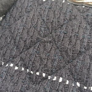 Pre-owned Chanel Cocomark Mini Black Tweed shoulderbag | stylenewstar