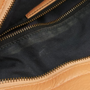 Pre-owned Balenciaga The Velo Orange lambskin shoulderbag | stylenewstar