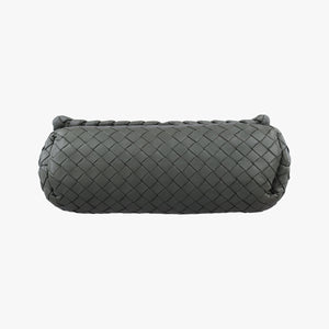 Pre-owned Bottega Veneta Intrecciato Olimpia Grey lambskin shoulderbag | stylenewstar