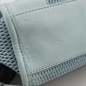 Pre-owned Balenciaga Classic City Mini Blue lambskin shoulderbag | stylenewstar